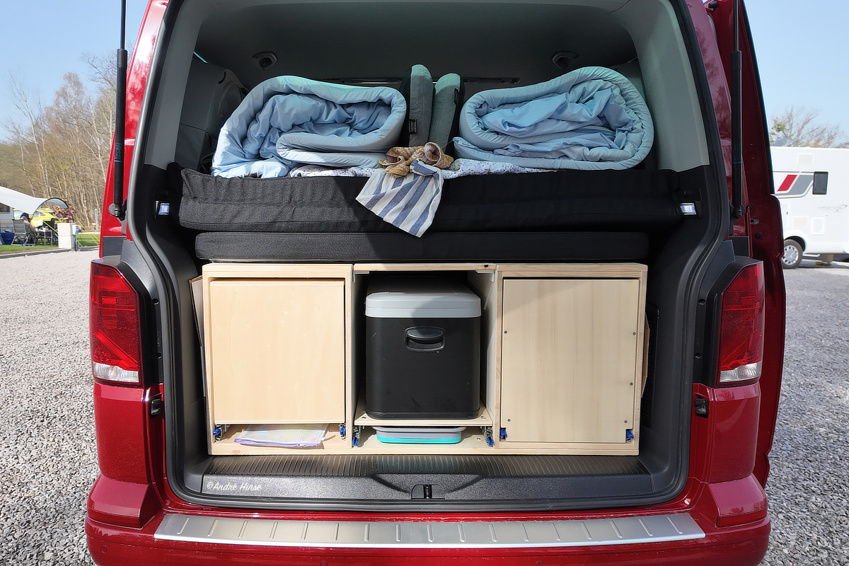 Küchenbox für den VW Multivan T6.1